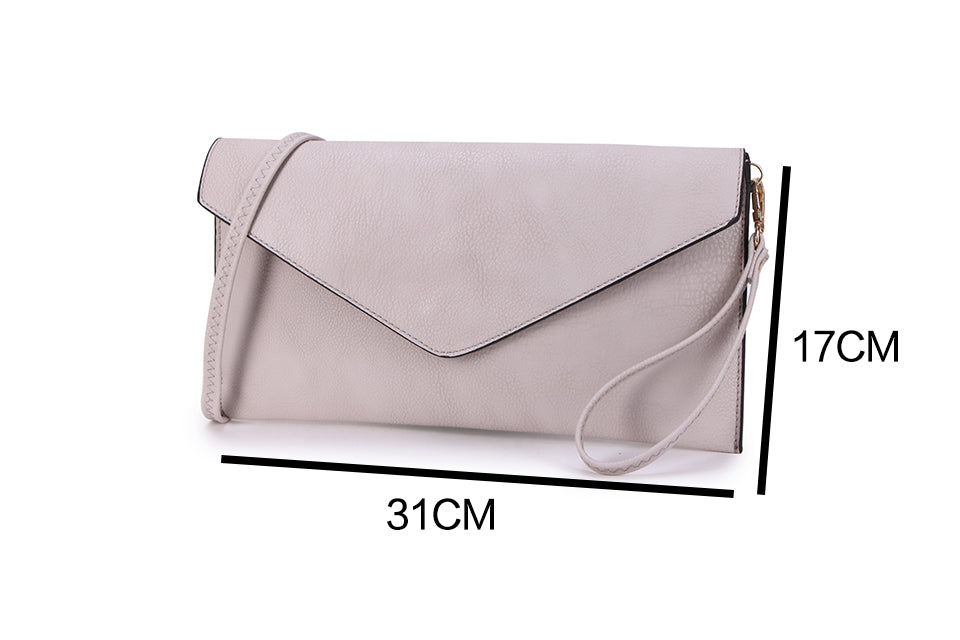 Envelope Multi-Way Clutch (Formal Crossbody & Wristlet)